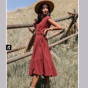 BOHME wrap dress